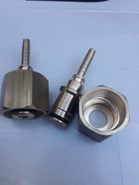 Фитинг гайка EASY LOCK22 1SN,2SN,,DN6, материал латунь