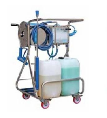 Моб. установка с пеногенер. системой FOAM SYSTEM 1 AIR 50-100 бар, с подачей воздуха, на 1 ср-во